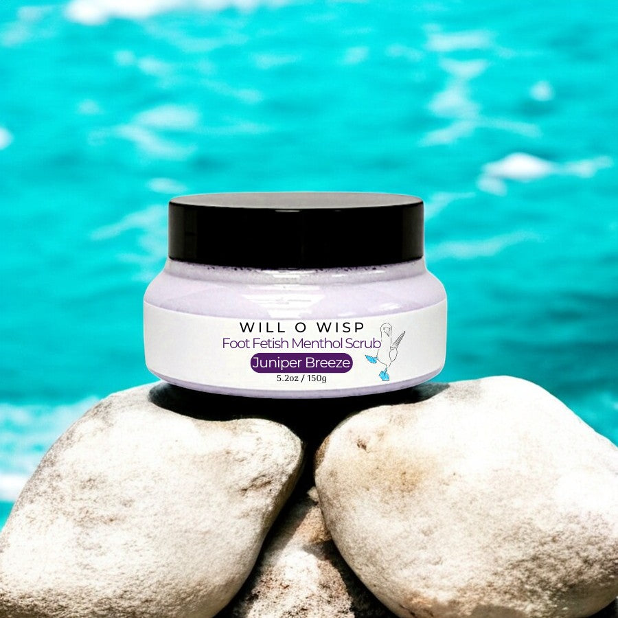Menthol Foot Scrub ~ Juniper Breeze ~ Pure Essential Oil