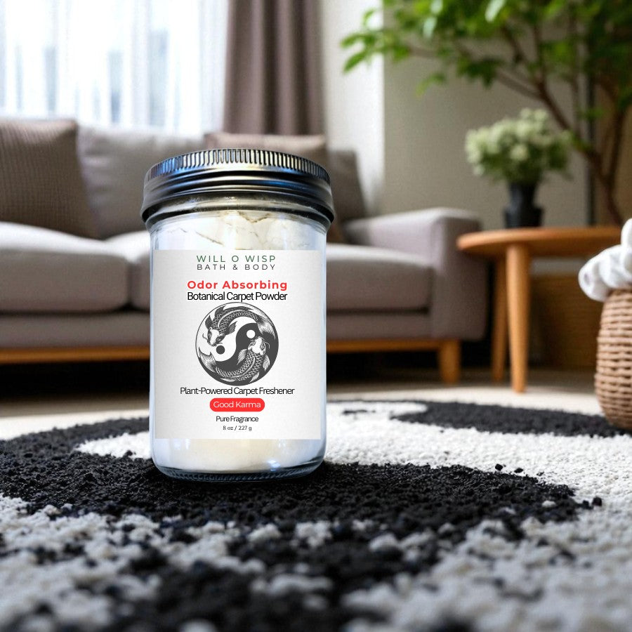 Odor Absorbing Carpet Powder - Good Karma