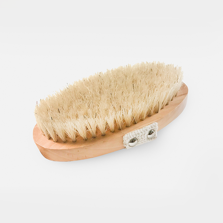 Long Wooden Bath Brush