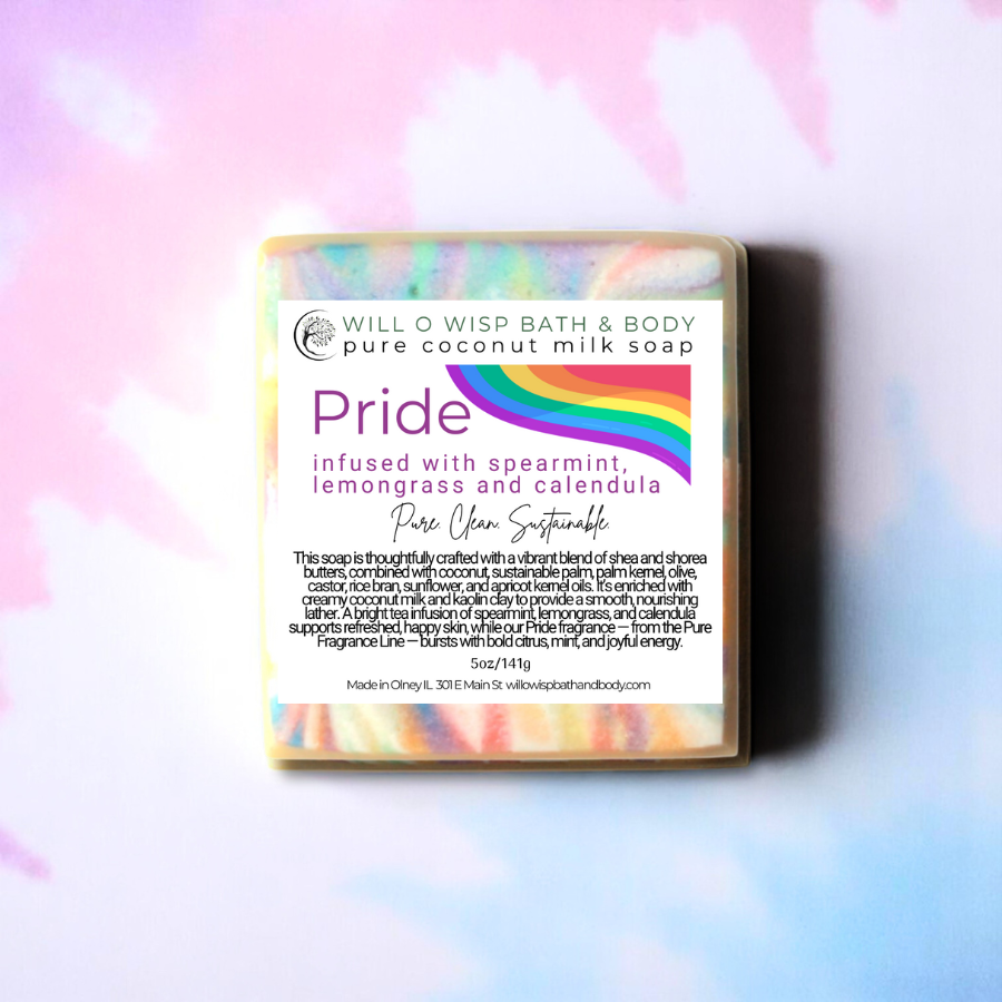 Pride ~ Pure Coconut Milk Soap