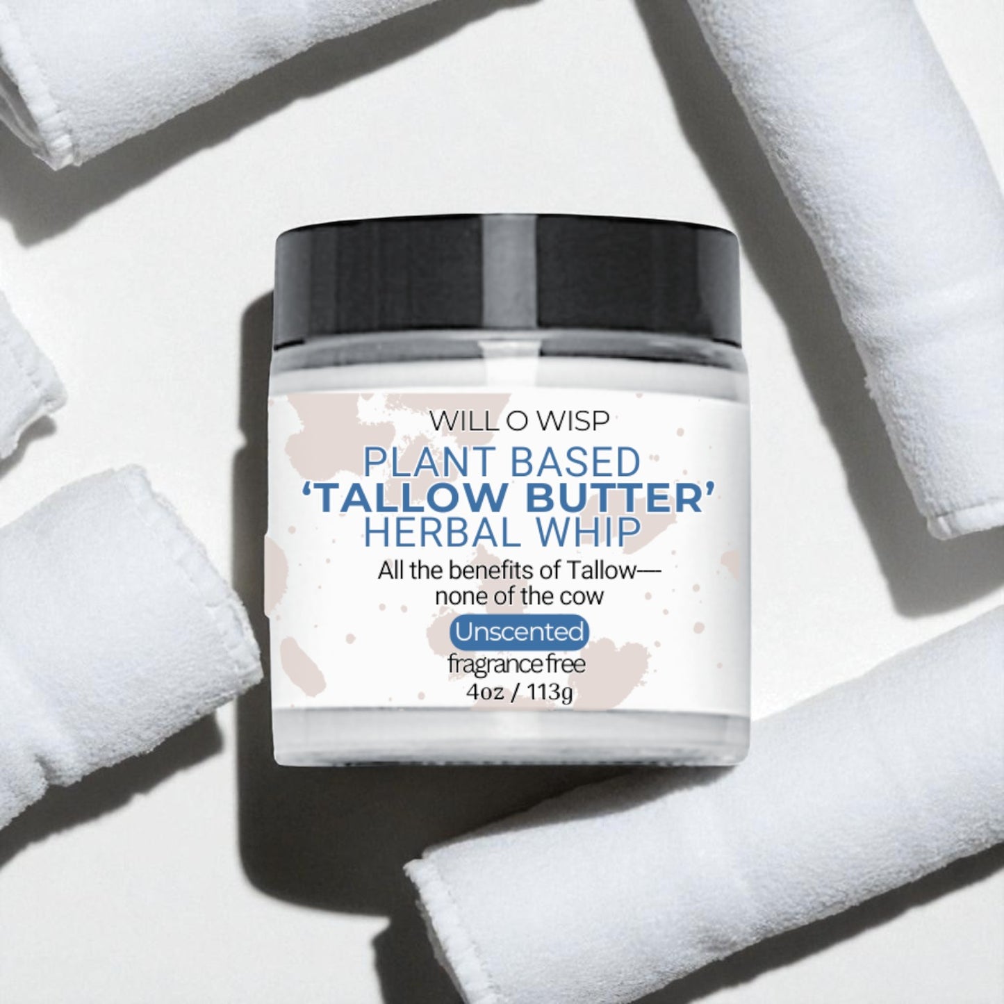 Plant Based 'Tallow' ~ Body Butter ~ Fragrance Free