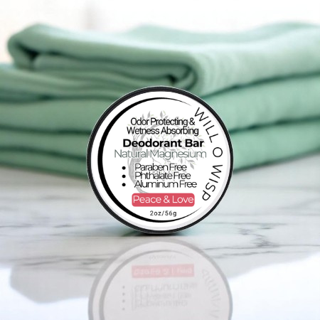 Natural Magnesium Deodorant Bar