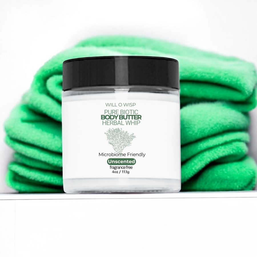 Pure Biotic Herbal Whip ~ Body Butter ~ Fragrance Free