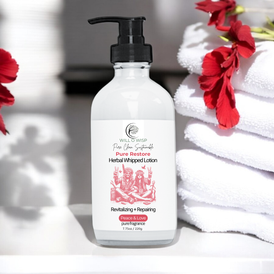 Pure Restore Herbal Whipped Lotion ~ Peace & Love ~ Pure Fragrance