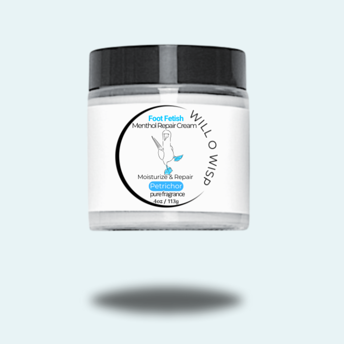 Menthol Foot Repair Cream ~ Petrichor ~ Pure Fragrance