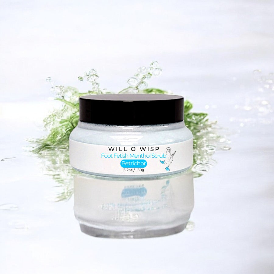 Menthol Foot Scrub ~ Petrichor ~ Pure Fragrance Oil