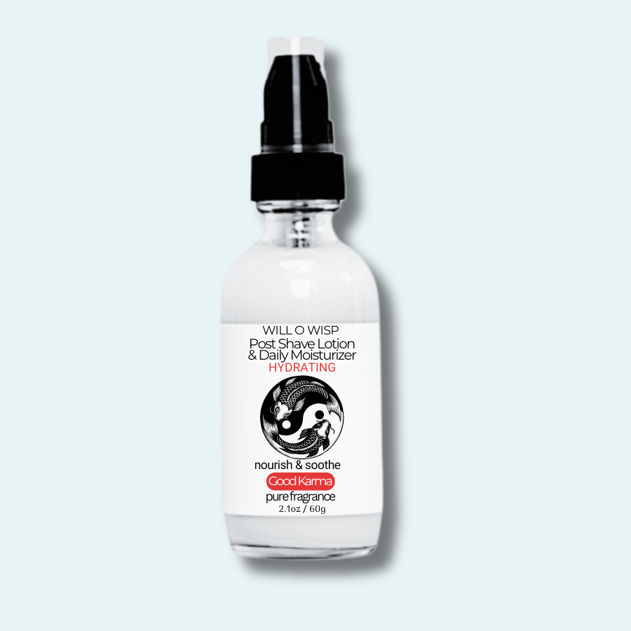 Post Shave Lotion & Daily Moisturizer ~ Good Karma ~ Pure Fragrance