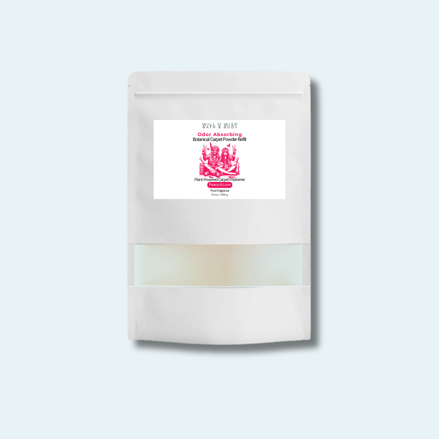 Odor Absorbing Carpet Powder - Peace & Love