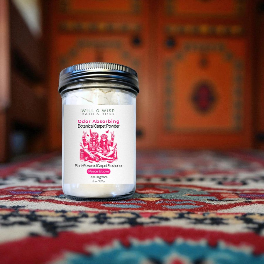 Odor Absorbing Carpet Powder - Peace & Love