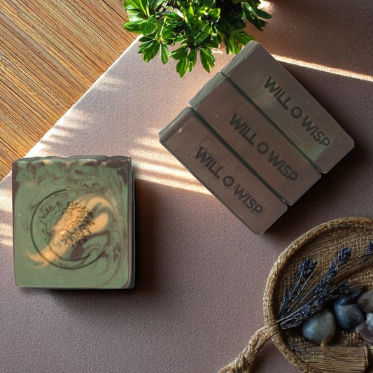 Leather & Sandalwood ~ Pure Goat Milk Soap