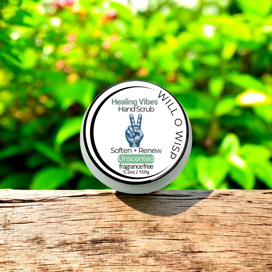 Healing Vibes Hand Scrub ~ Fragrance Free