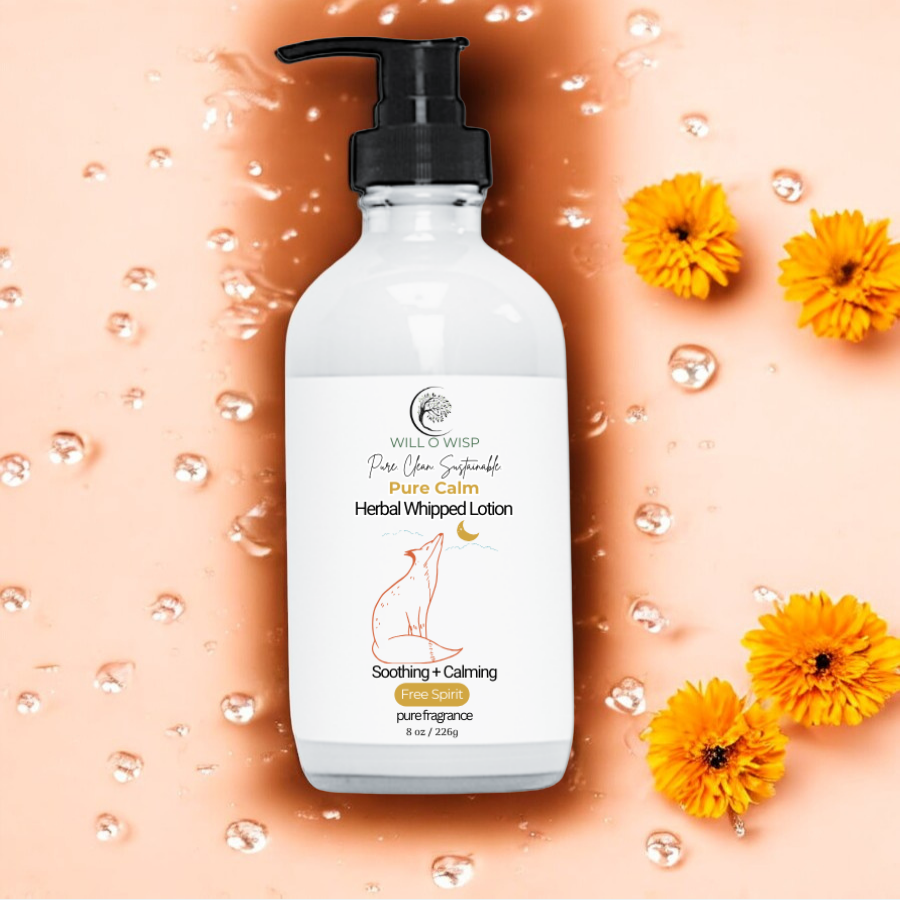 Pure Calm Herbal Whipped Lotion ~ Free Spirit ~ Pure Fragrance