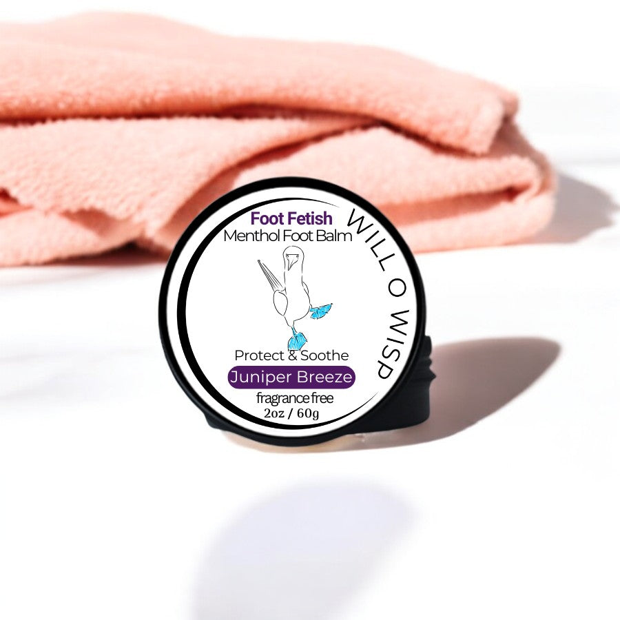 Menthol Foot Balm ~ Juniper Breeze ~ Pure Essential Oil