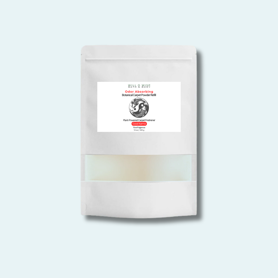 Odor Absorbing Carpet Powder - Good Karma
