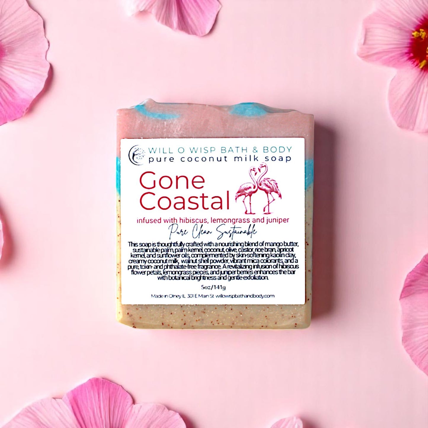 Gone Coastal ~ Pure Coconut Milk Soap