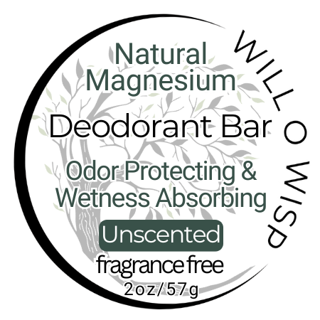 Natural Magnesium Deodorant Bar