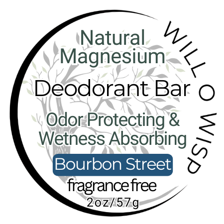 Natural Magnesium Deodorant Bar