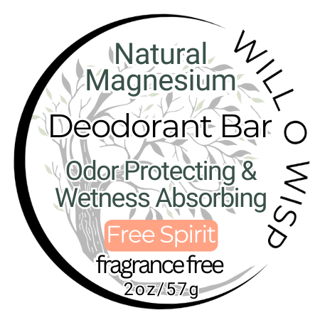 Natural Magnesium Deodorant Bar