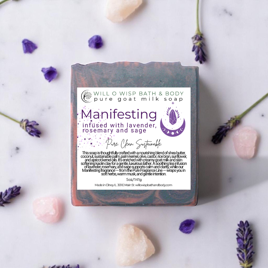 Manifesting ~ Pure Goat Milk Soap