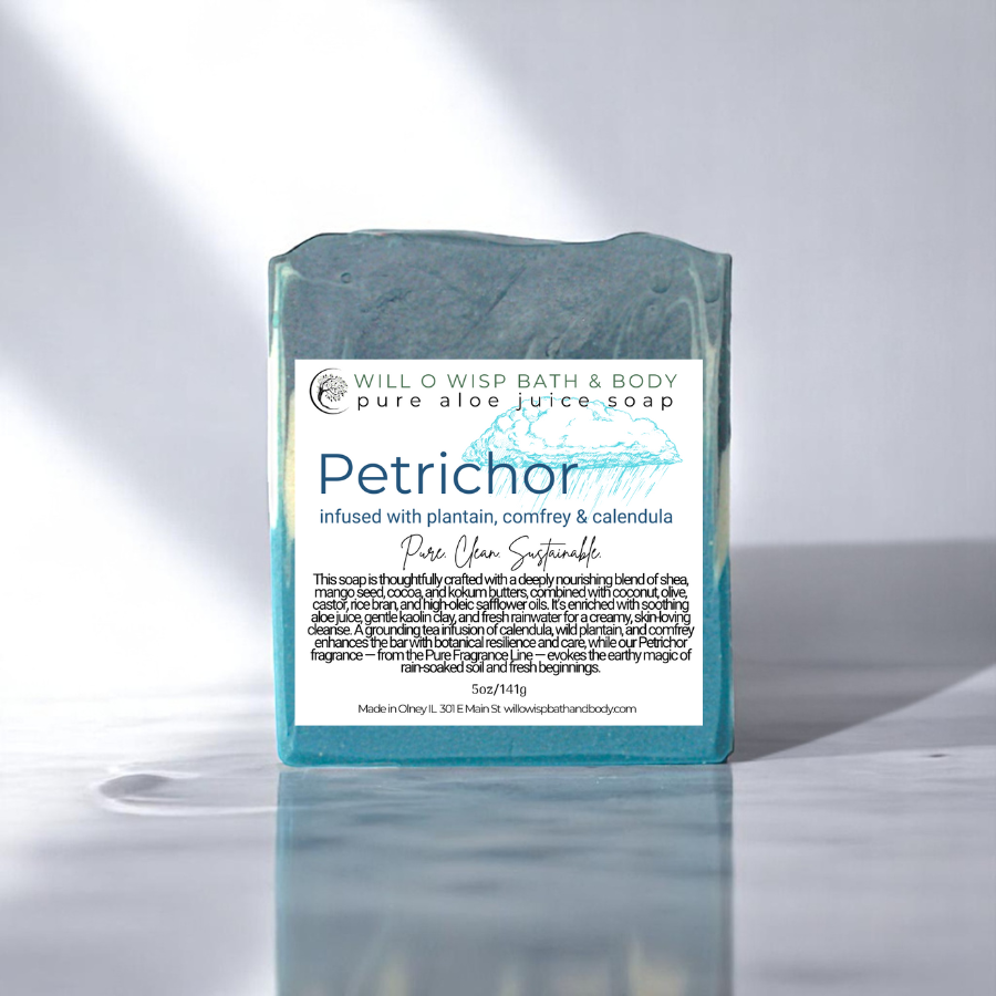 Petrichor ~ Pure Aloe Juice Soap