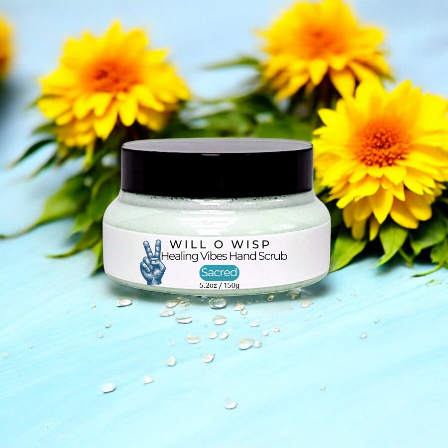 Healing Vibes Hand Scrub ~ Sacred ~ Pure Essential Oils
