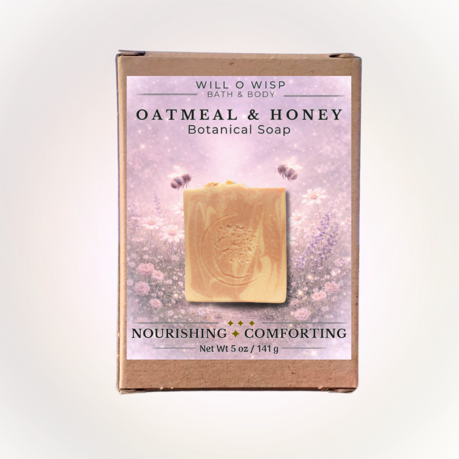 Oatmeal & Honey | Botanical Soap Bar | Nourishing & Comforting