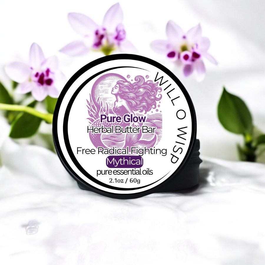 Pure Glow Herbal Butter Bar ~ Mythical ~ Pure Essential Oils