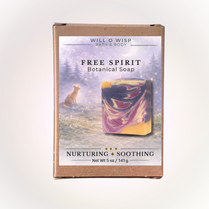 Free Spirit | Botanical Soap Bar | Nurturing & Soothing