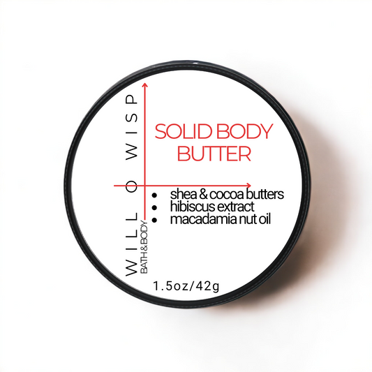 Solid Body Butter Bar (Red - Dry & Devitalized Skin)