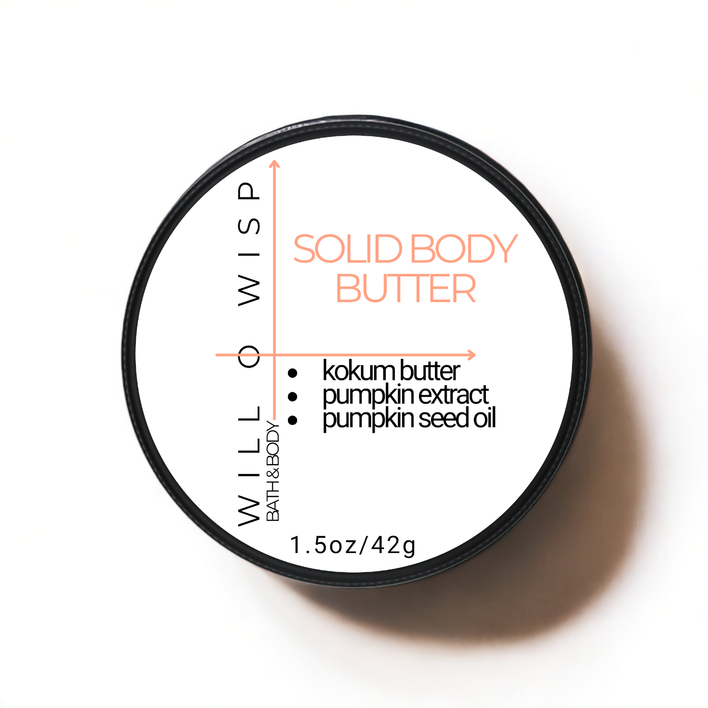 Solid Body Butter Bar (Orange - Normal to Oily Skin)