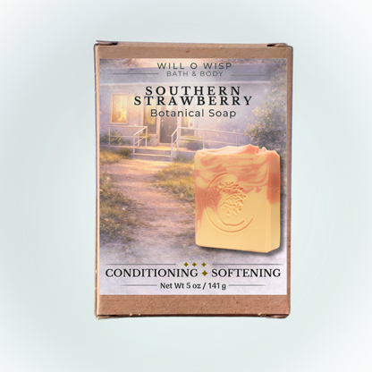 Southern Strawberry | Botanical Soap Bar | Conditioning & Softening