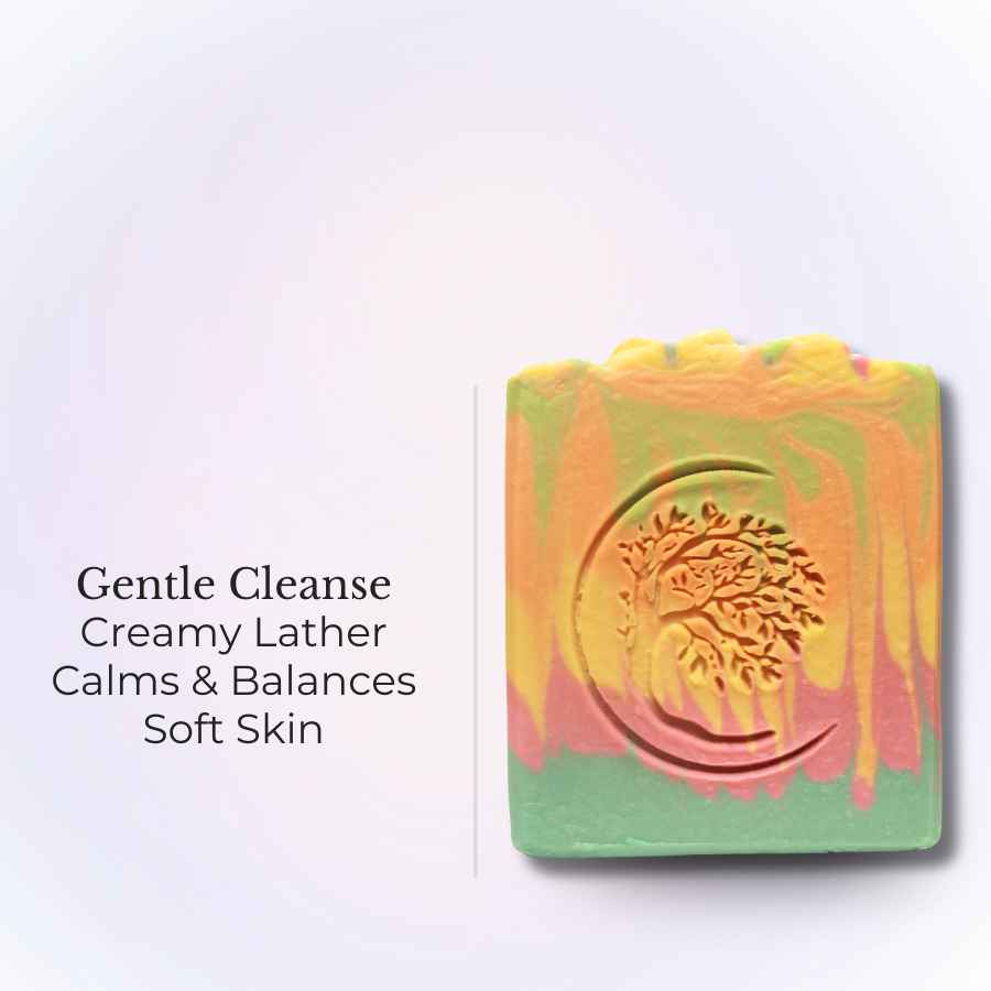 Peace & Love | Botanical Soap Bar | Soothing & Balancing