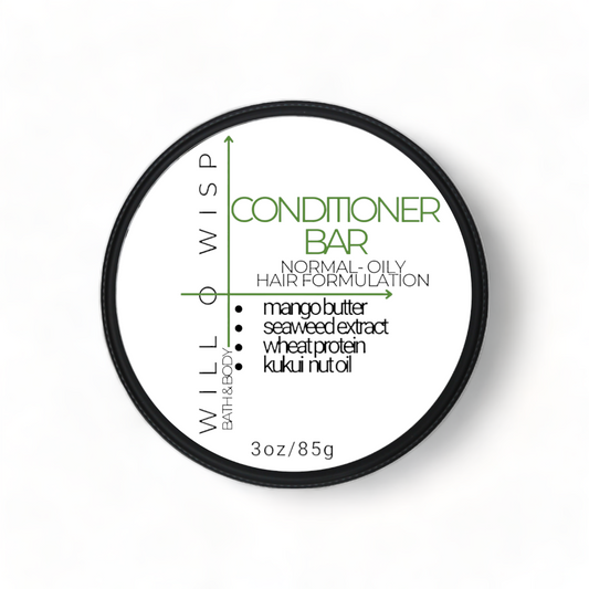 Solid Conditioner Bar (Green - Combination Skin)