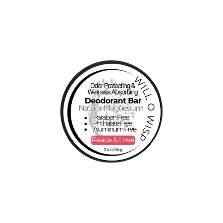 Natural Magnesium Deodorant Bar ~ Customizable Pure Fragrance