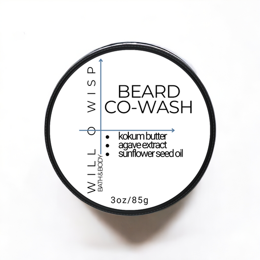 Solid Beard Co-Wash Bar (Blue - All Skin Types)