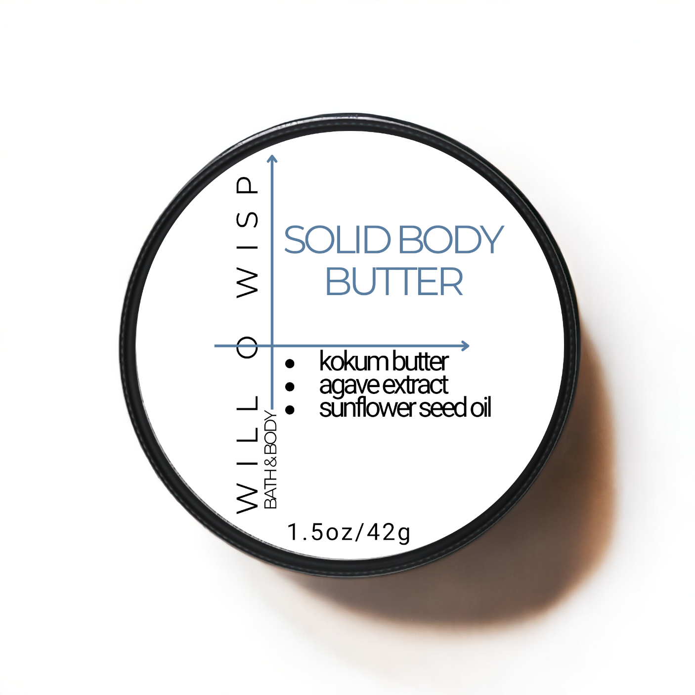 Solid Body Butter Bar (Blue - All Skin Types)