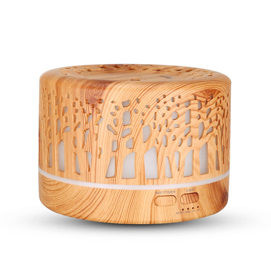 Woodland Ultrasonic Essential Oil Diffuser – 700 mL