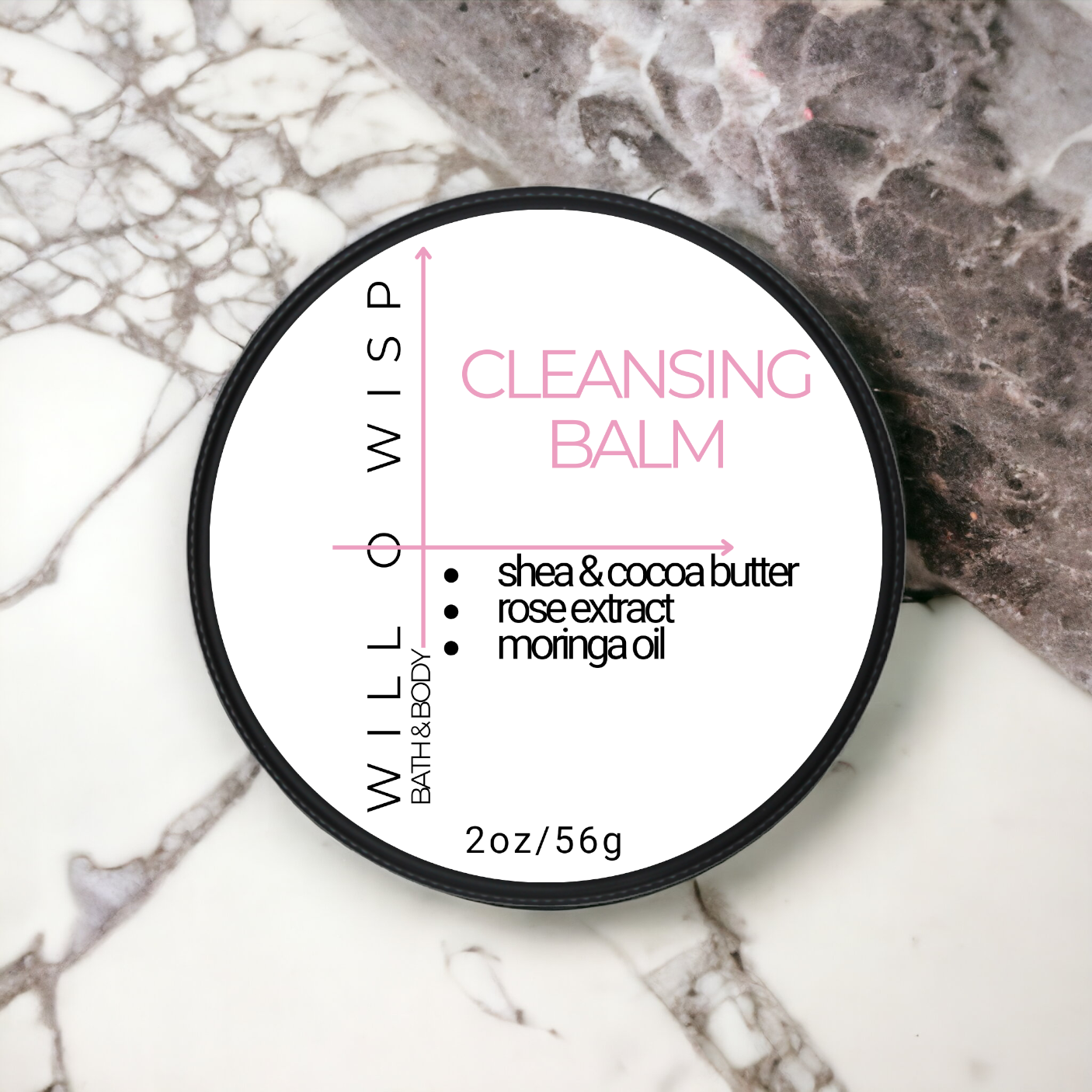 Facial Cleansing Balm (Pink - Combination Skin)