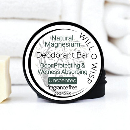 Natural Magnesium Deodorant Bar