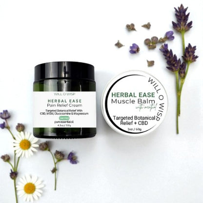 Herbal Ease Relief Duo — Pain Cream + Muscle Balm