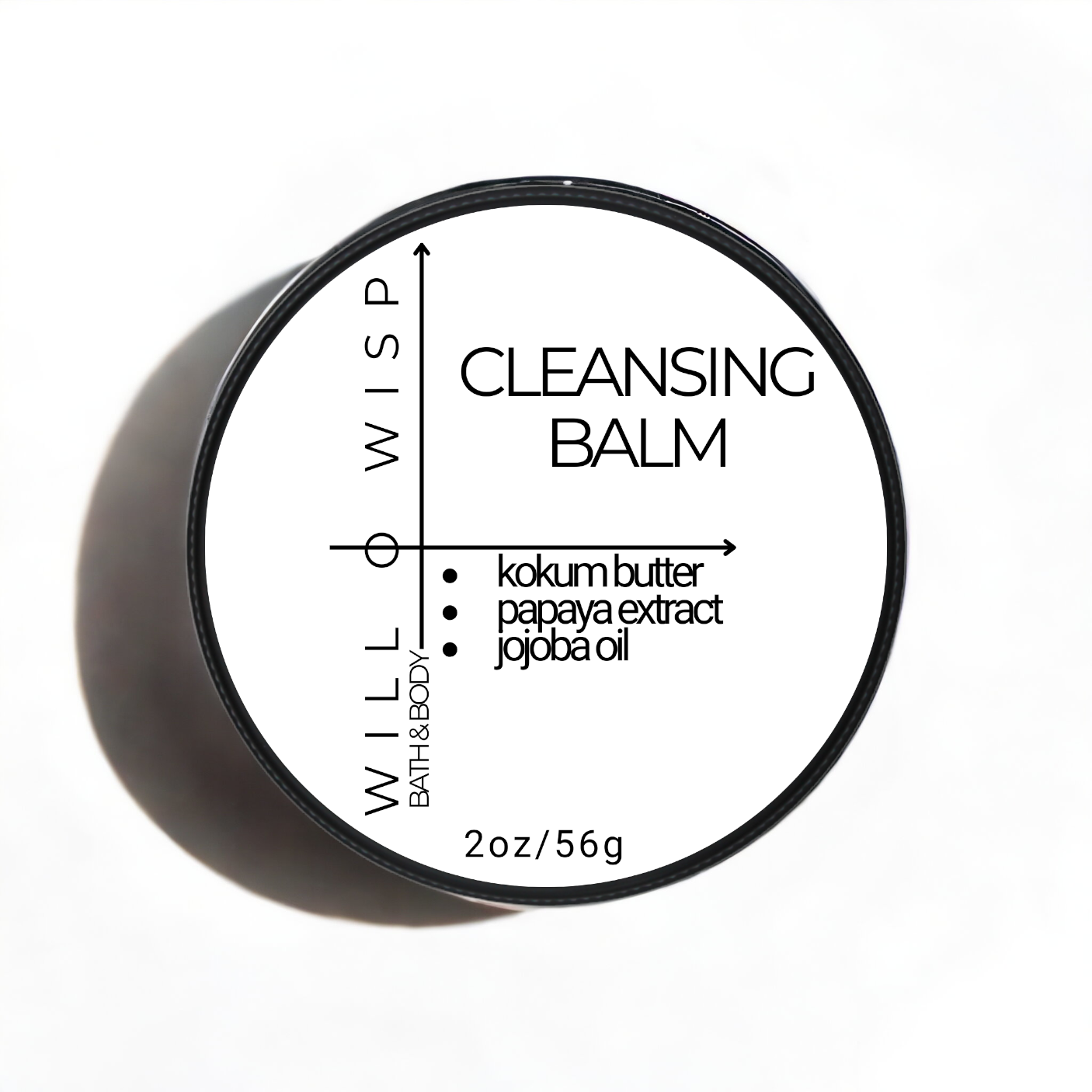 Facial Cleansing Balm (Black - Oily & Acne Prone Skin)