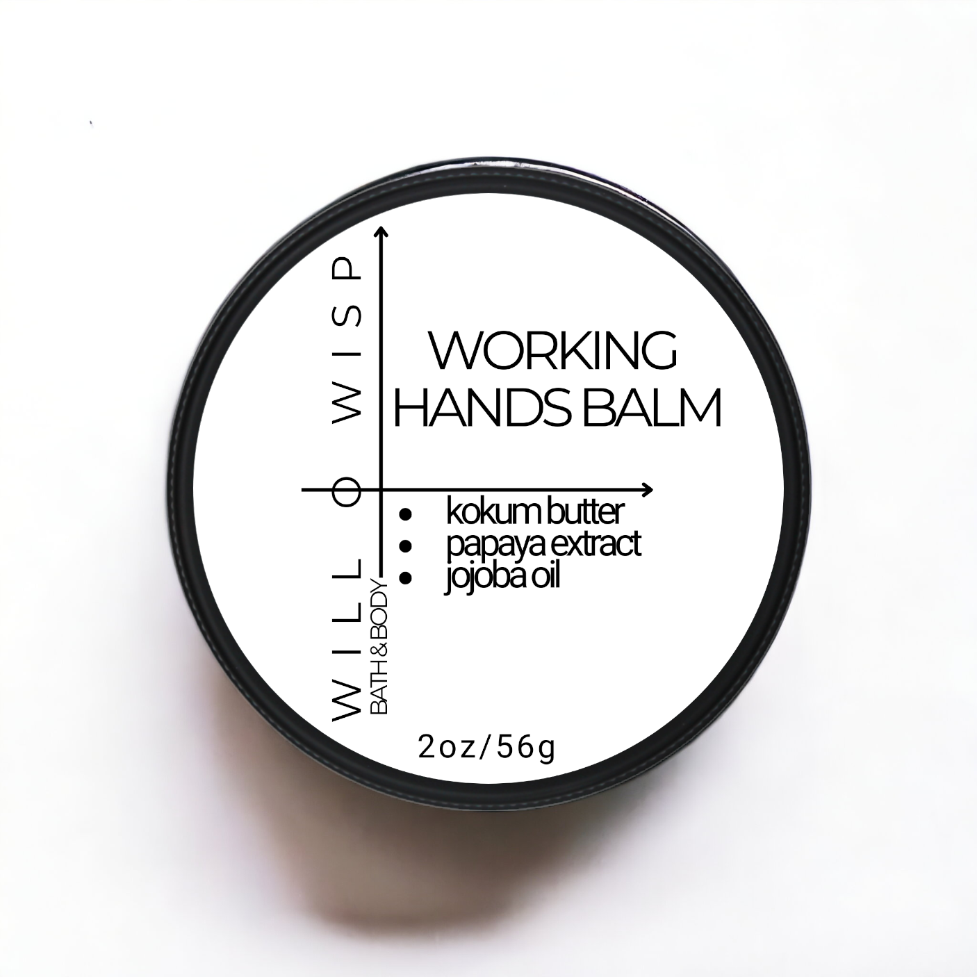 Working Hands Balm (Black - Oily & Acne Prone Skin)