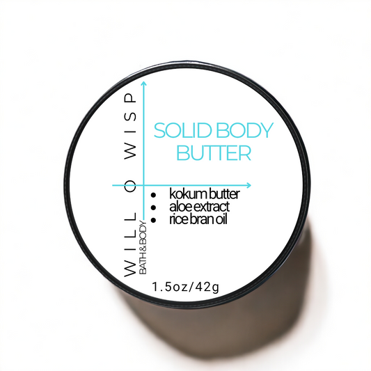 Solid Body Butter Bar (Aqua - Oily & Acne Prone Skin)