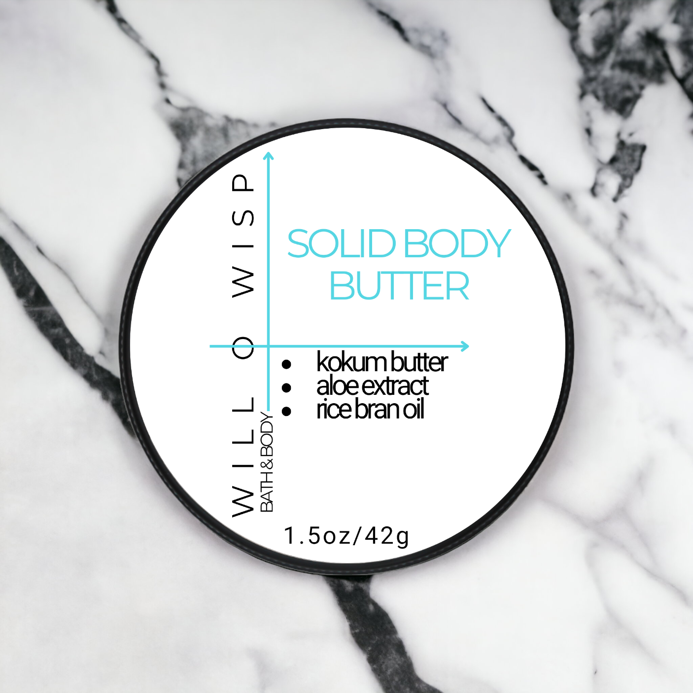 Solid Body Butter Bar (Aqua - Oily & Acne Prone Skin)