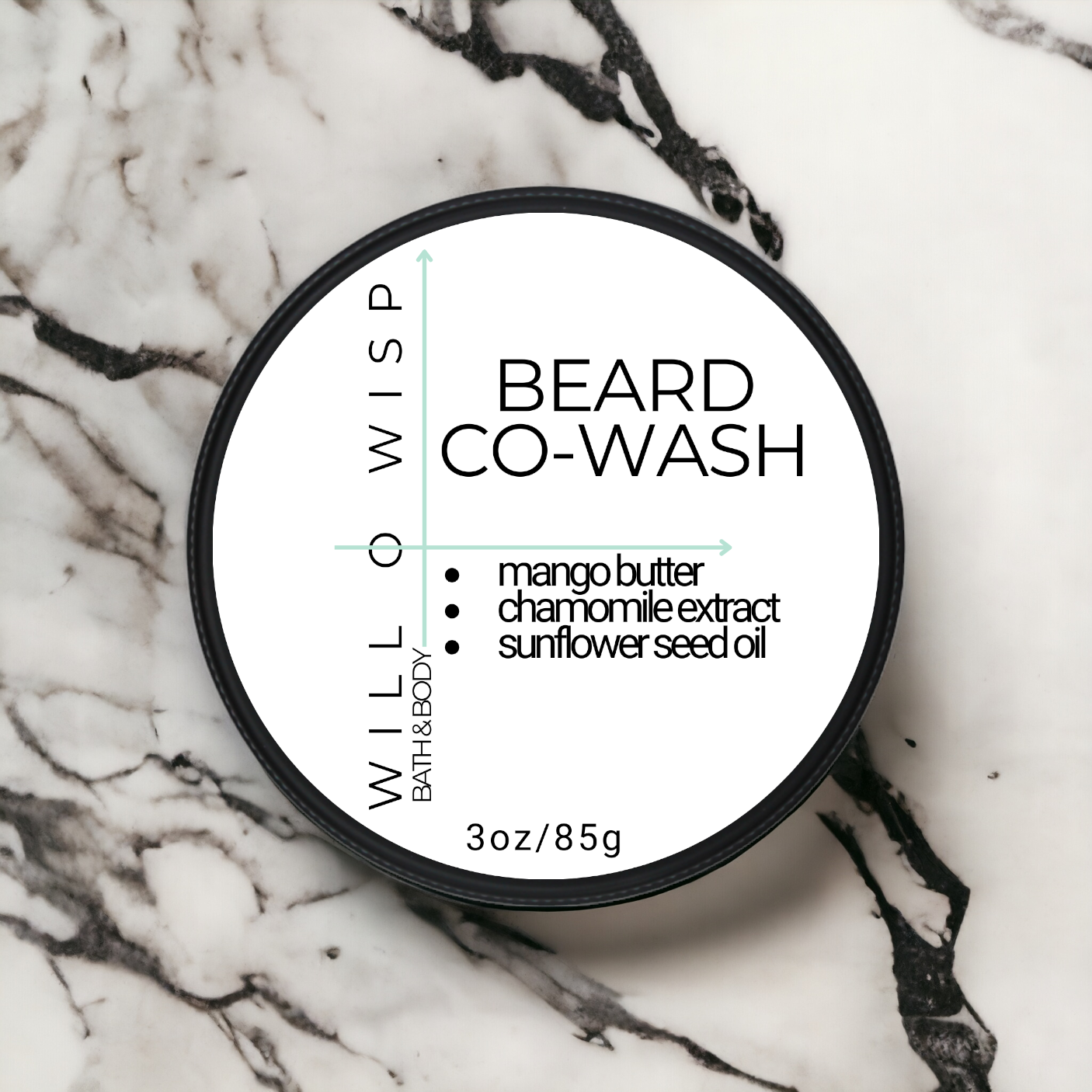 Solid Co-Wash Bar (Mint - Combination Skin)