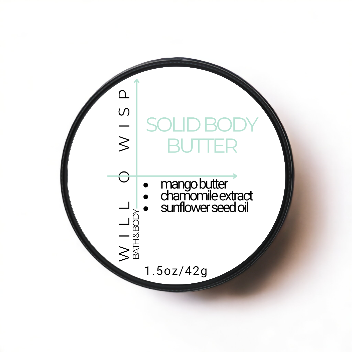 Solid Body Butter Bar (Mint - Combination Skin)