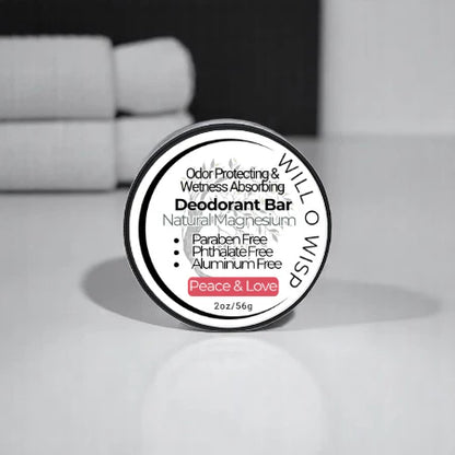 Natural Magnesium Deodorant Bar