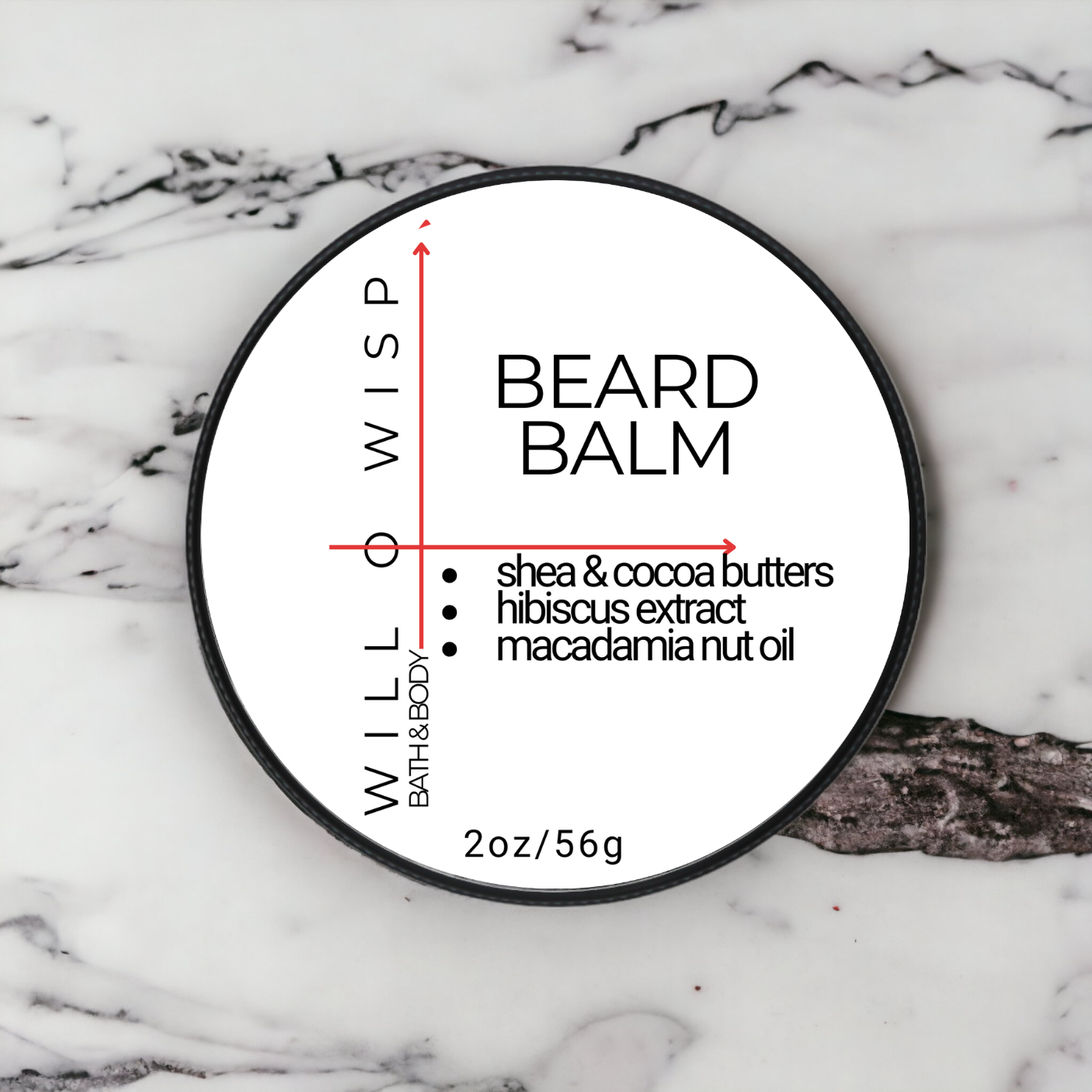 Beard Balm (Red - Dry & Devitalized Skin)