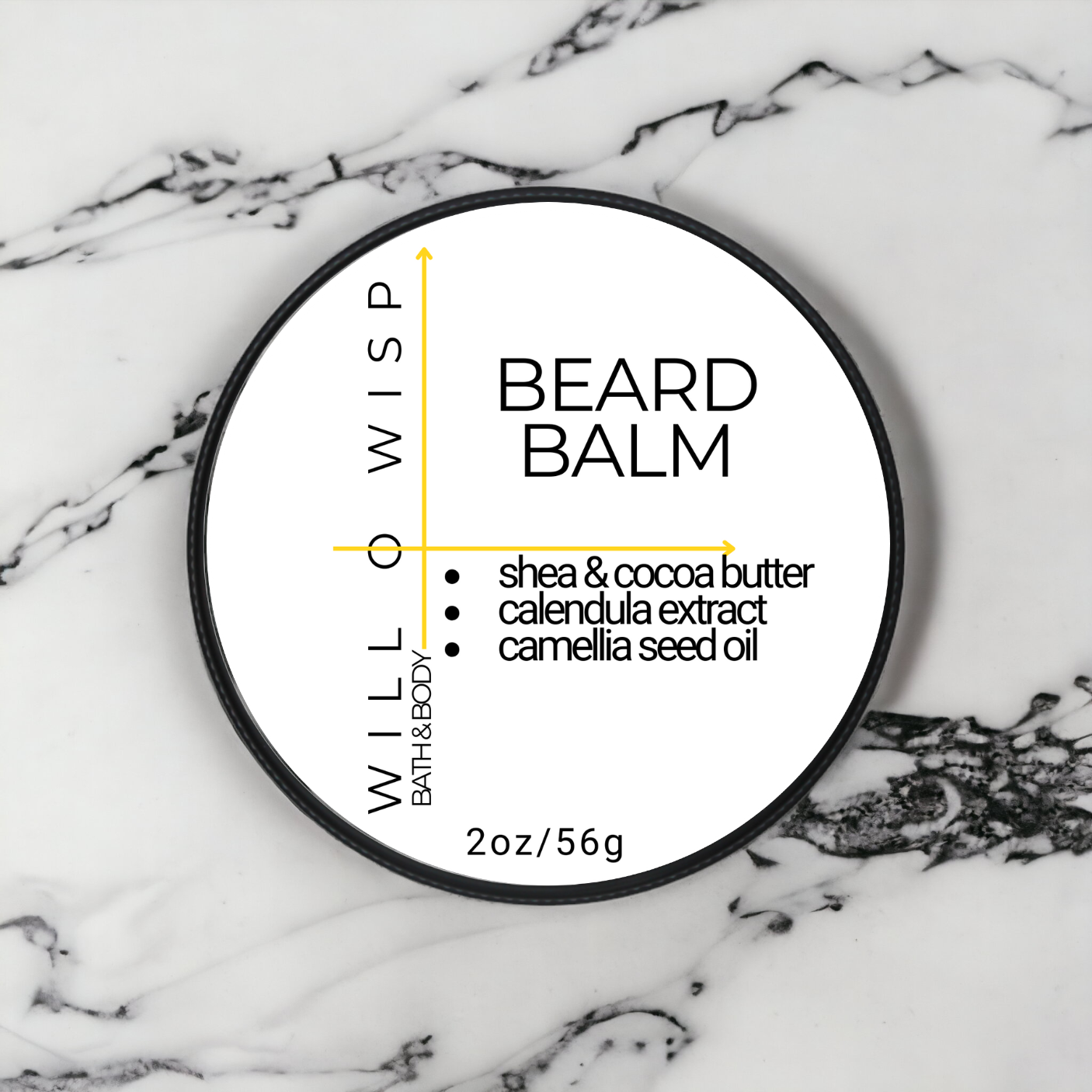 Beard Balm (Yellow - Dry & Damaged Skin)