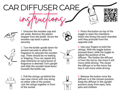 Vehicle Fragrance Diffusers